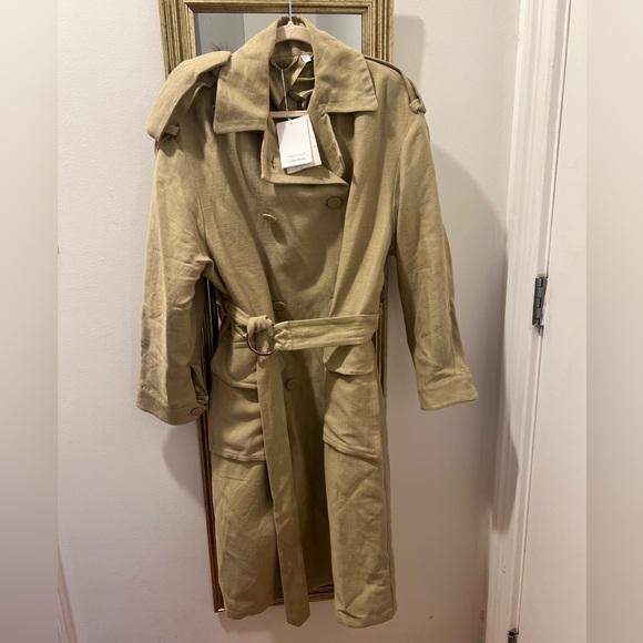 & Other Stories BRAND NEW Trench Coat, size US 2 (fits like a medium) - Picture 1 of 5